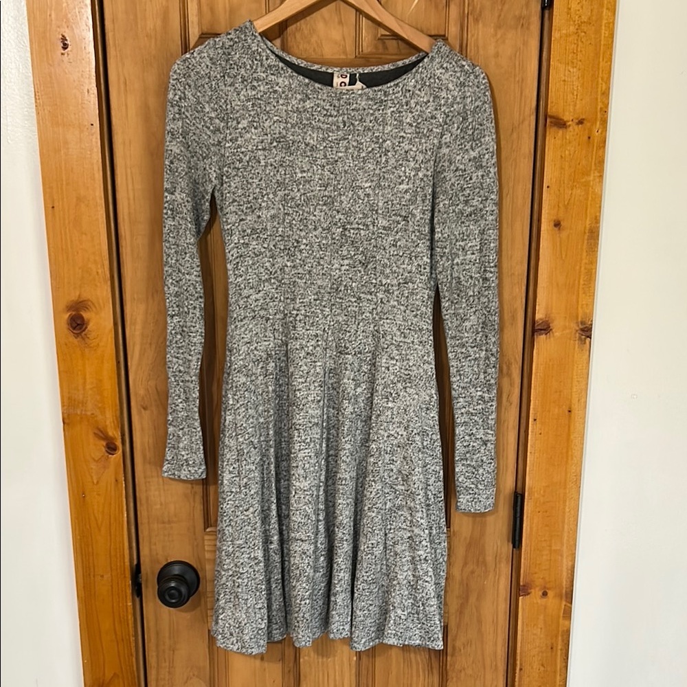 Dolan Gray Darling Fit and Flare Long Sleeve Dress